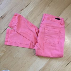 🎀Bright coral skinny jeans